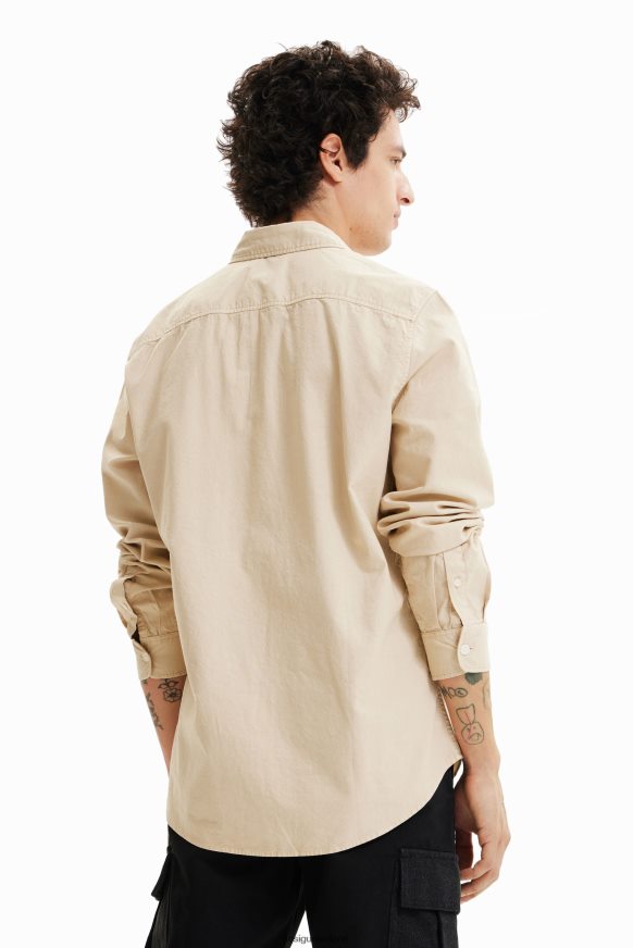 Desigual Men Long-sleeve embroidered shirt Clothing PFVZ0B1562