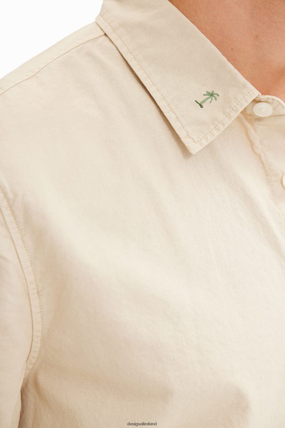 Desigual Men Long-sleeve embroidered shirt Clothing PFVZ0B1562