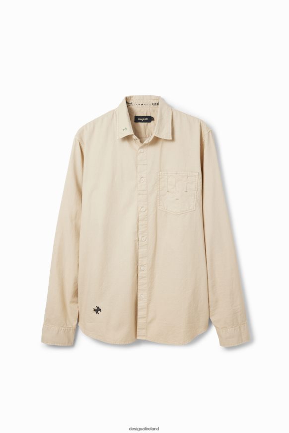 Desigual Men Long-sleeve embroidered shirt Clothing PFVZ0B1562