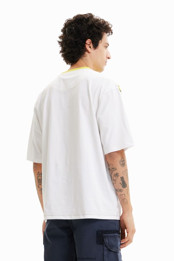 Desigual Men Arty sun T-shirt Clothing PFVZ0B1635