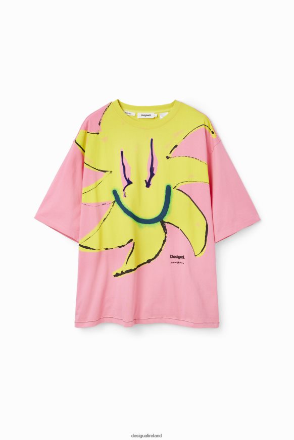 Desigual Men Arty sun T-shirt Clothing PFVZ0B1684