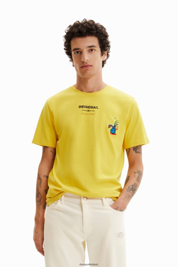 Desigual Men No es lo mismo short-sleeve T-shirt Clothing PFVZ0B1572