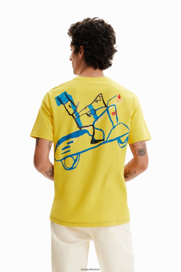 Desigual Men No es lo mismo short-sleeve T-shirt Clothing PFVZ0B1572