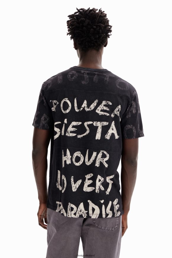 Desigual Men Short-sleeve mojito T-shirt Clothing PFVZ0B1652