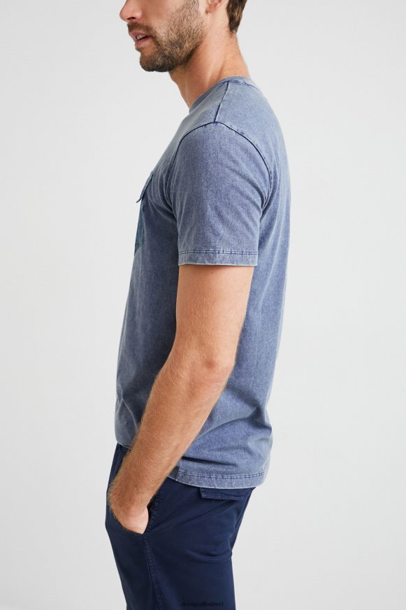 Desigual Men T-Shirt Pocket Clothing PFVZ0B1551