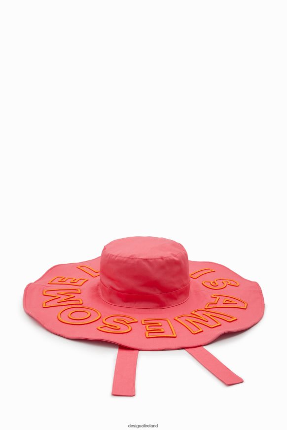 Desigual Women Life is awesome wide-brim hat Accessory PFVZ0B614
