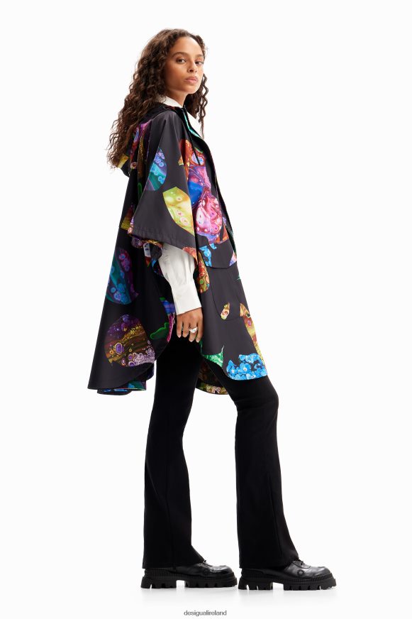 Desigual Women M. Christian Lacroix hooded raincoat Accessory PFVZ0B1445