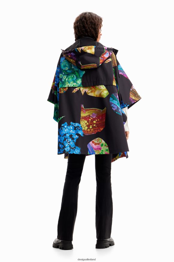 Desigual Women M. Christian Lacroix hooded raincoat Accessory PFVZ0B1445