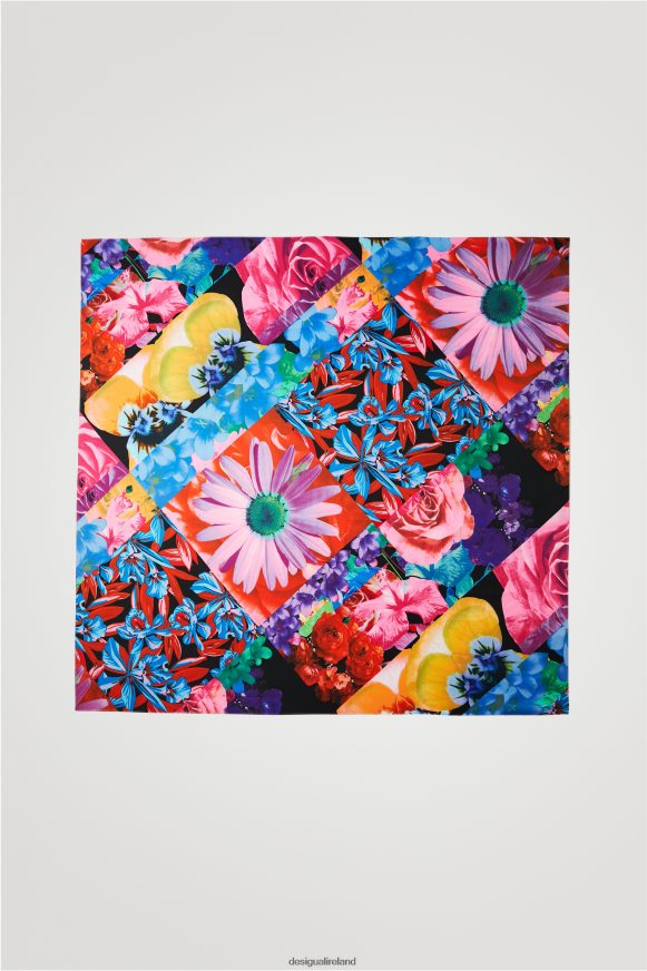 Desigual Women Digital patchwork foulard Accessory PFVZ0B1415