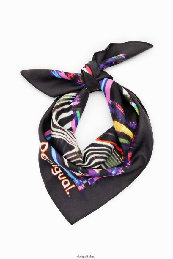 Desigual Women Mickey Mouse square scarf Accessory PFVZ0B1407