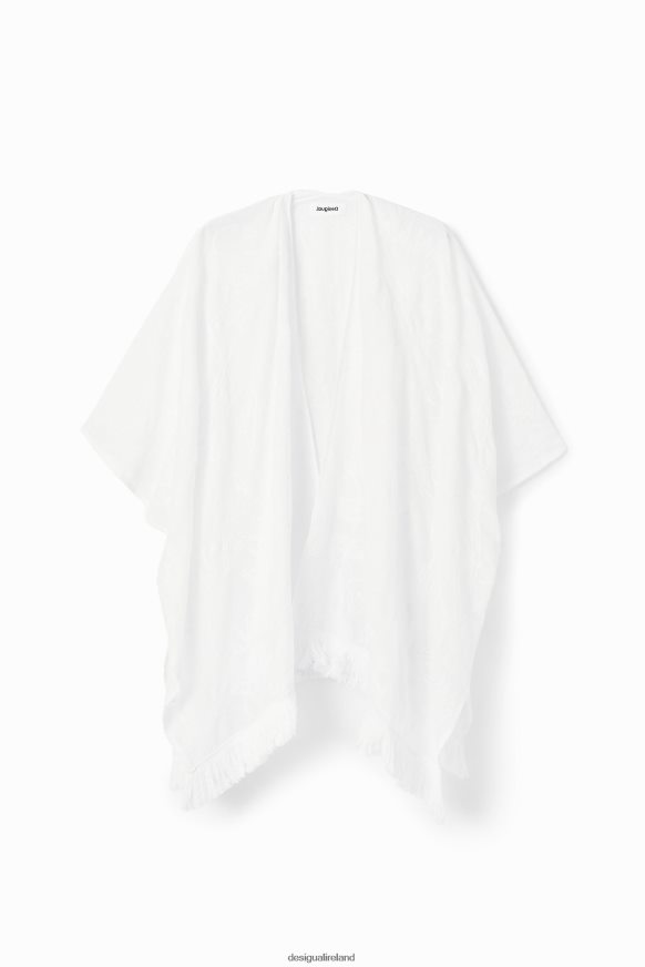 Desigual Women Short embroidered kaftan Accessory PFVZ0B452