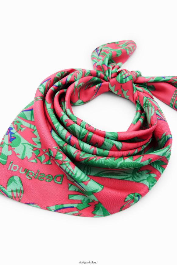 Desigual Women Tropical square scarf Accessory PFVZ0B417