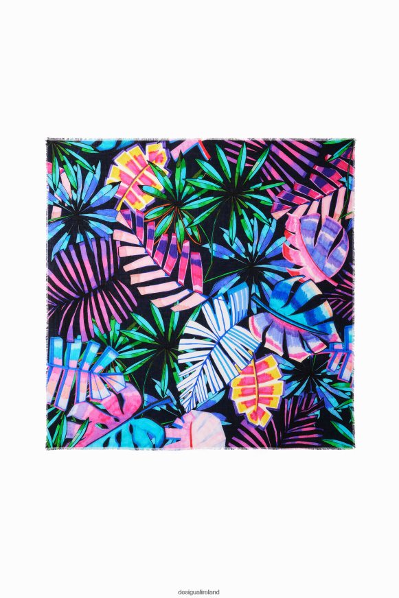 Desigual Women Tropical square scarf Accessory PFVZ0B738