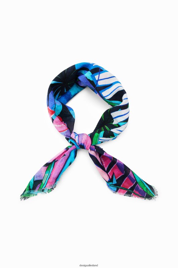Desigual Women Tropical square scarf Accessory PFVZ0B738