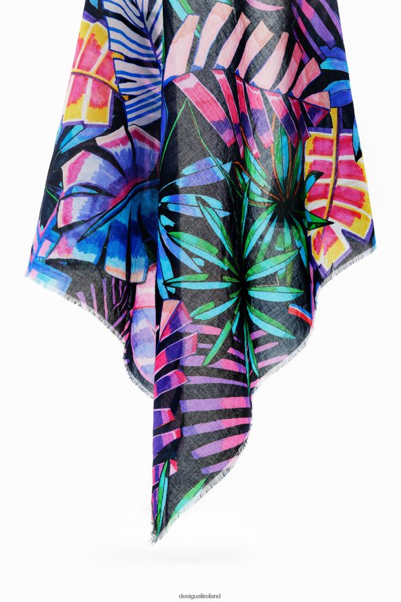 Desigual Women Tropical square scarf Accessory PFVZ0B738