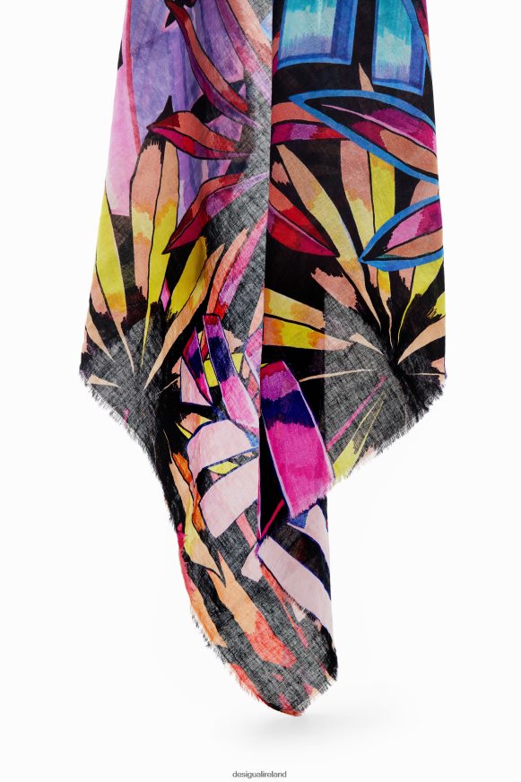 Desigual Women Tropical square scarf Accessory PFVZ0B821