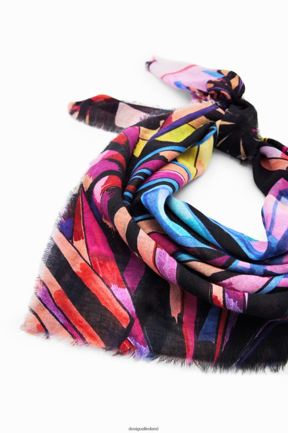 Desigual Women Tropical square scarf Accessory PFVZ0B821