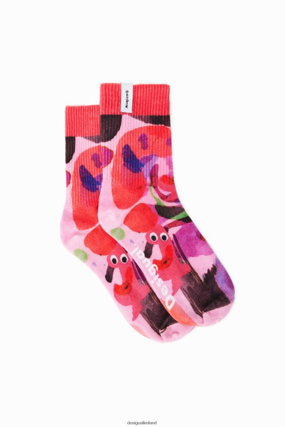 Desigual Women M. Christian Lacroix lips socks Accessory PFVZ0B315