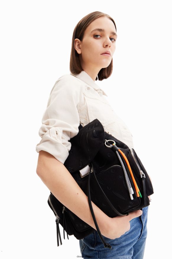 Desigual Women Midsize Swiss-embroidery backpack Accessory PFVZ0B1316
