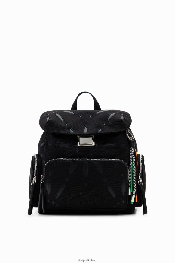 Desigual Women Midsize Swiss-embroidery backpack Accessory PFVZ0B1316