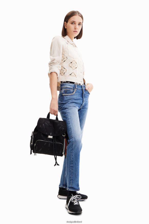 Desigual Women Midsize Swiss-embroidery backpack Accessory PFVZ0B1316