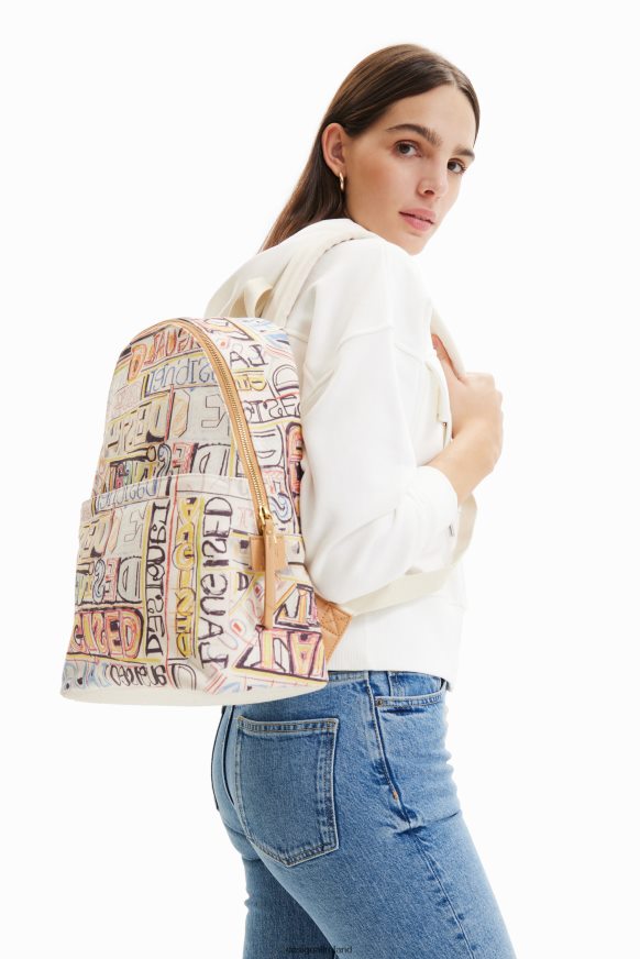 Desigual Women Midsize arty logo backpack Accessory PFVZ0B572