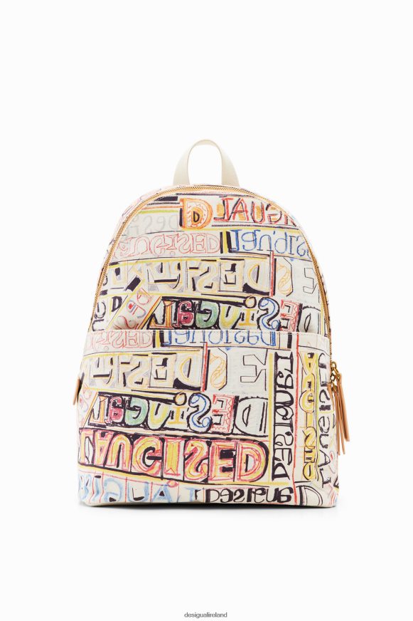 Desigual Women Midsize arty logo backpack Accessory PFVZ0B572