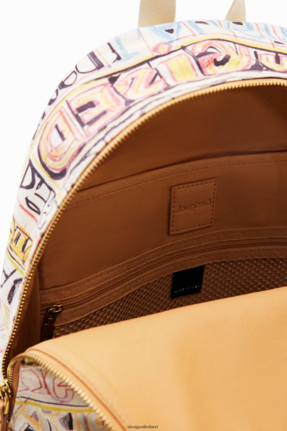 Desigual Women Midsize arty logo backpack Accessory PFVZ0B572