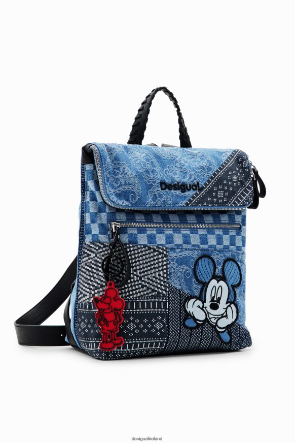 Desigual Women Midsize denim Mickey Mouse backpack Accessory PFVZ0B1284