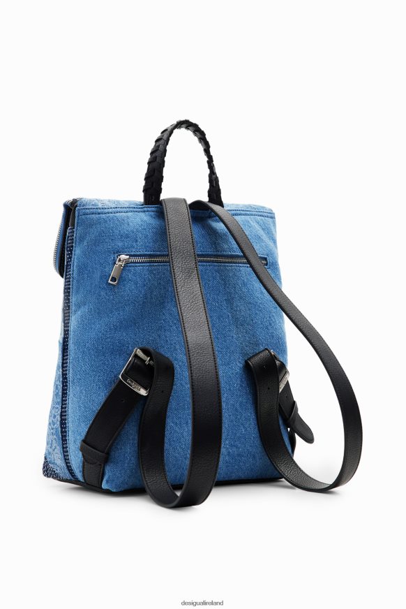 Desigual Women Midsize denim Mickey Mouse backpack Accessory PFVZ0B1284
