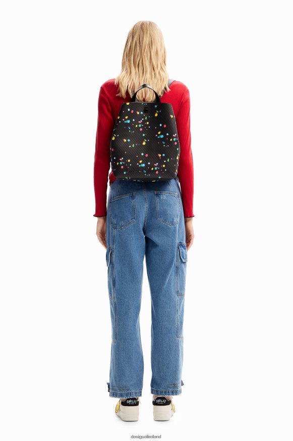 Desigual Women Midsize droplets backpack Accessory PFVZ0B1277