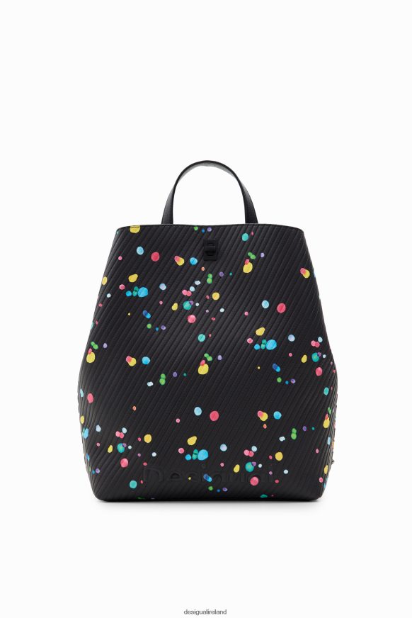 Desigual Women Midsize droplets backpack Accessory PFVZ0B1277
