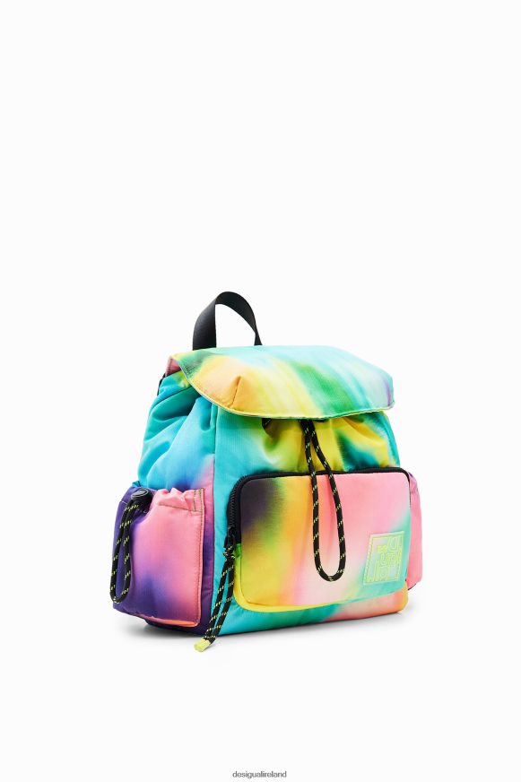 Desigual Women Midsize nylon tie-dye backpack Accessory PFVZ0B721