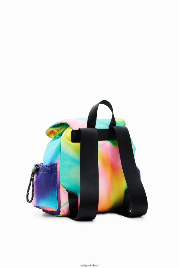 Desigual Women Midsize nylon tie-dye backpack Accessory PFVZ0B721
