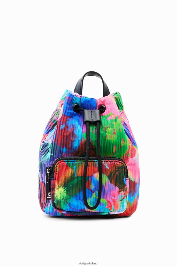 Desigual Women Mini multi-position floral backpack Accessory PFVZ0B646