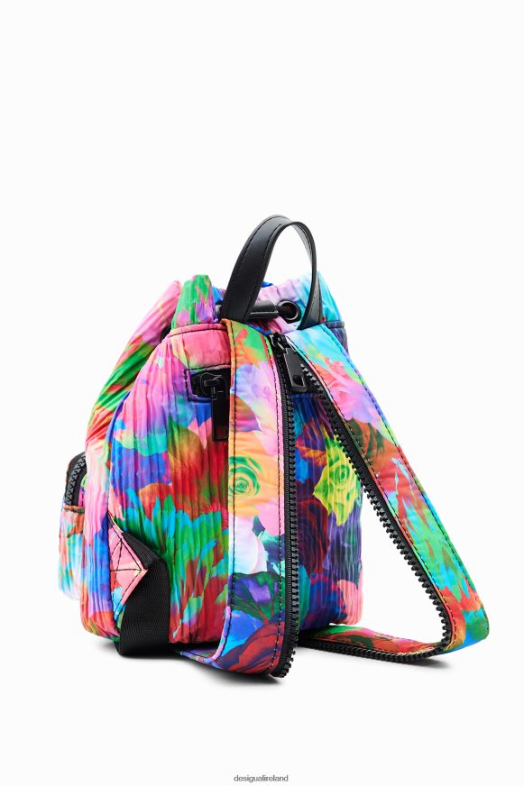 Desigual Women Mini multi-position floral backpack Accessory PFVZ0B646