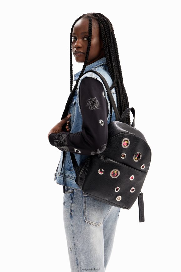 Desigual Women Small circles backpack Accessory PFVZ0B1265