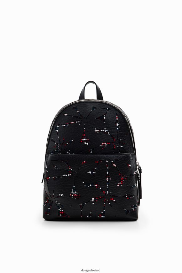 Desigual Women Small die-cut flower backpack Accessory PFVZ0B1219