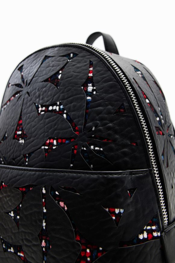 Desigual Women Small die-cut flower backpack Accessory PFVZ0B1219