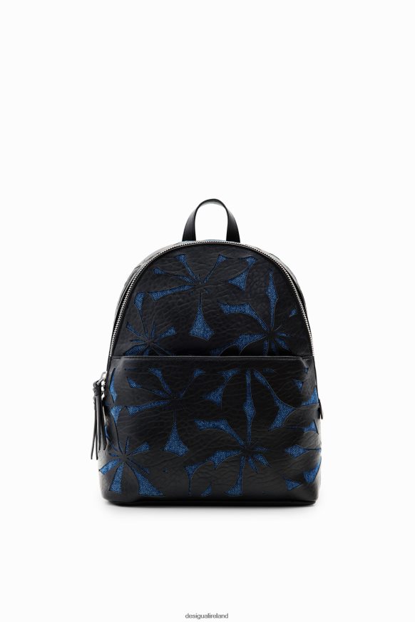 Desigual Women Small die-cut flower backpack Accessory PFVZ0B1221