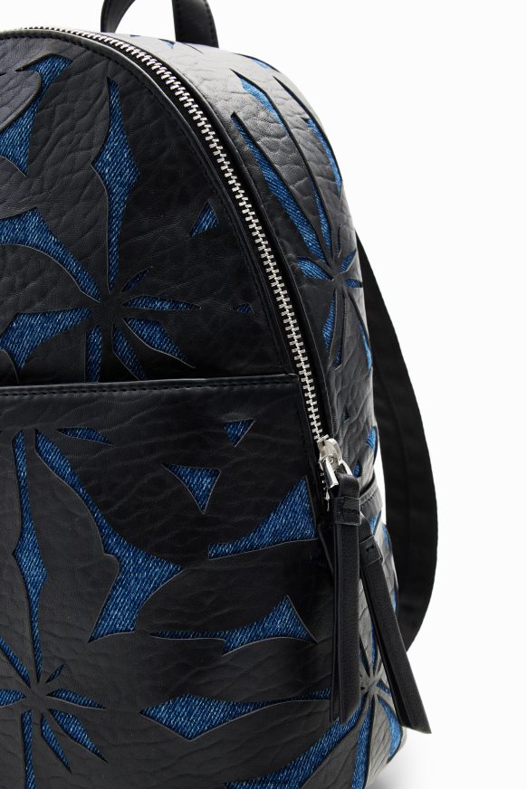 Desigual Women Small die-cut flower backpack Accessory PFVZ0B1221