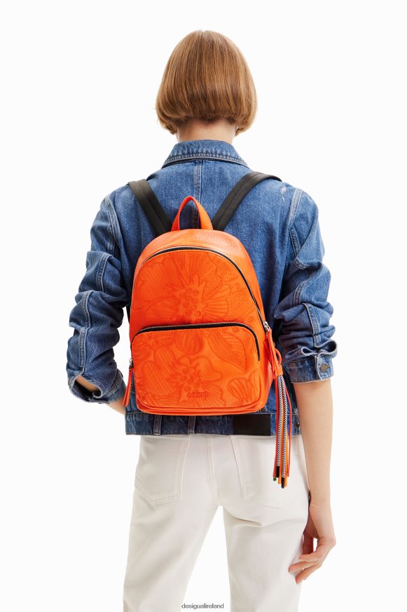 Desigual Women Small embroidered backpack Accessory PFVZ0B1206