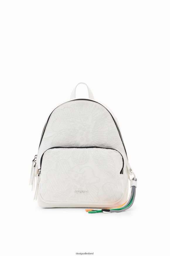Desigual Women Small embroidered backpack Accessory PFVZ0B1207