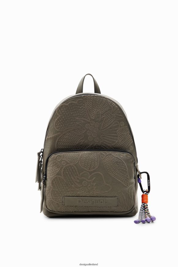 Desigual Women Small floral embroidery backpack Accessory PFVZ0B1220