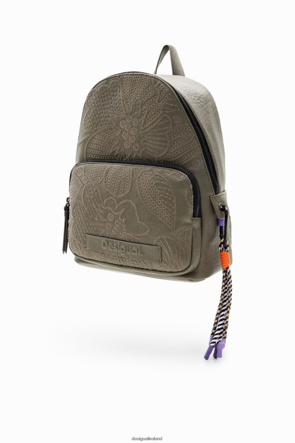 Desigual Women Small floral embroidery backpack Accessory PFVZ0B1220