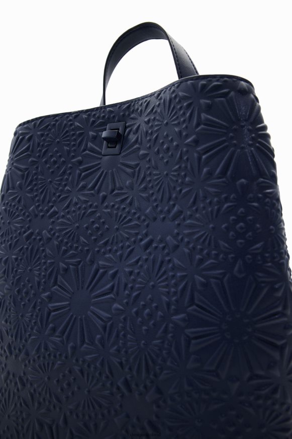 Desigual Women Small geometric embossed backpack Accessory PFVZ0B1250
