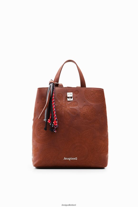 Desigual Women Small leather effect backpack Accessory PFVZ0B1303