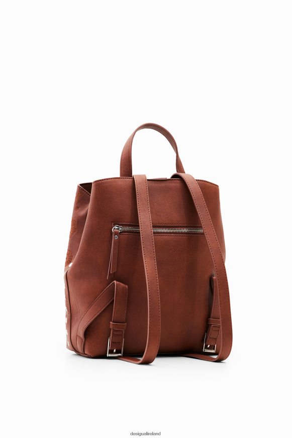 Desigual Women Small leather effect backpack Accessory PFVZ0B1303
