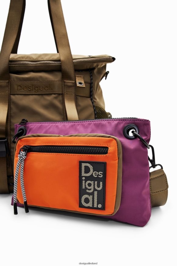 Desigual Women XL multi-position backpack Accessory PFVZ0B1170