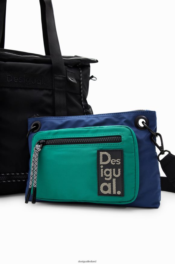 Desigual Women XL multi-position backpack Accessory PFVZ0B1171